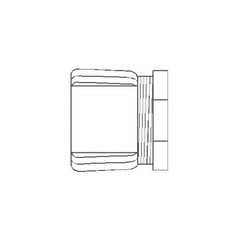 PECO 374, 1-1/2″, Steel/Iron, 3-Piece,Rigid Conduit Coupling, 1Pc