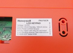Honeywell First Alert FA570CR Fire Alarm LCD Keypad Annunciator 12VDC – NEW S…