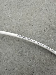 100′ EA THHN THWN 4 AWG GAUGE White