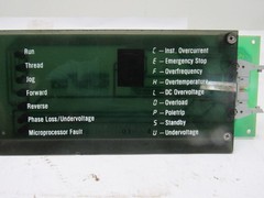 Westinghouse Accutrol 300 5880C13H01 Rev 8 LED Display Board