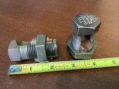 2- BKB, Blackburn, 30H 2-4/0 STR 10-95, S/Bronze Split Bolt Bolted Connector