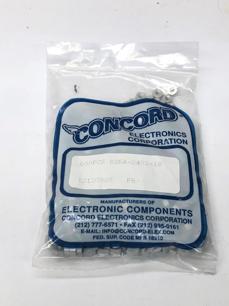 Concord Electronics 635A-2402-19 500qty Bag