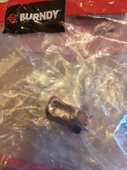 QTY: 6 Burndy Split-Bolt Clamp Connector KS25 DB 2.5-50º 14-1/0T 1/0R