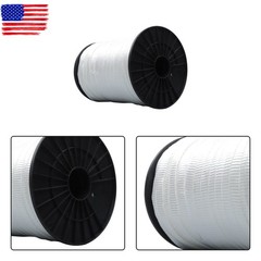 3/4″ x 528′ Cable Pulling Tape Printed Webbing Mule Tape Flat Rope for Gardening