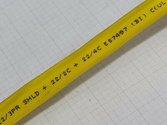 Southwire/Tappan 18/4C+22/3P+22/4C+22/2C Plenum Access Control Cable Yellow/50ft