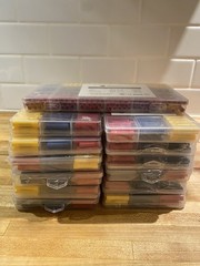 ELECFUN 200 pcs Insulated Straight Wire Butt Splice Connectors Kit