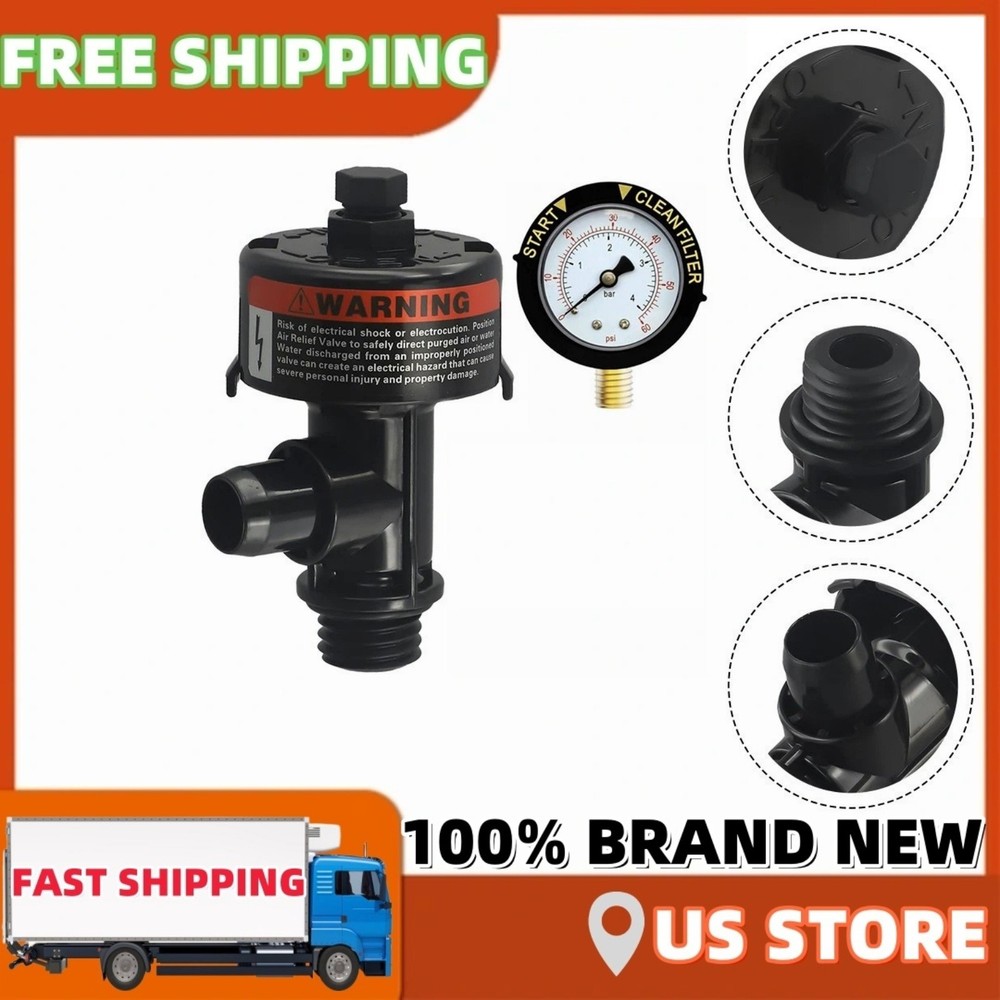 Quality Construction Pool Equipment 98209800 Pressure Measuring Tools Set