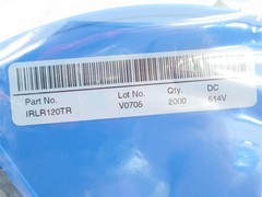 232644 New-No Box; Vishay Siliconix IRLR120TR Lot-2000 MOSFET N-CH; 7.7A; 100V