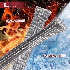 Braided Sleeve Expandable Metal Sheath Shielded Signal Wire Cable Shielded Lot