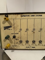 Electrolab EC626-20 Capacitive Load 250VAR | UNTESTED SOLD AS IS FOR PARTS