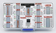 IC Assortment Box 75 Pcs, Pc817C, NE555, LM358, LM324, JRC4558D, LM393, LM339, N