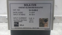 SolaHD 23130302 120/208/240/480VAC Input 120/240VAC Output Power Conditioner