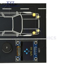 DIY Car Driving Simulation Soldering Practice Kit Electronic Kit Solder Learn