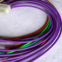 PET Braided Electrics Cable Wire Sleeving Expandable Wire Sheath Color 6mm/8mm