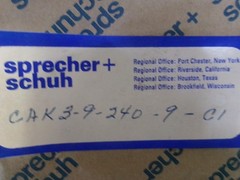 Sprecher + Schuh IP 65 Start / Stop 220-240V 50/60Hz Compact Starter AK