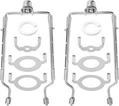 Lamp Shade Harp Kit 7 8 9 10 Inch Adjustable Holder E26 E27 UNO Fitter Hardware