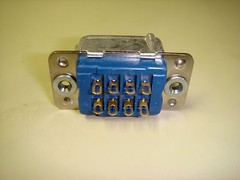 Cooper Interconnect 26-4201-8S Used, Pulled Rack & Panel Connector