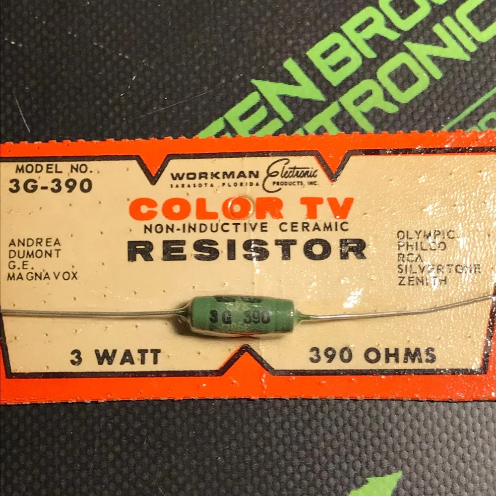 3G-390 – WORKMAN – 3W 390 OHM RESISTOR
