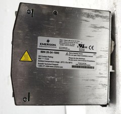 SOLA EMERSON SDN 20-24-100C POWER SUPPLY IN 100-240VAC/DC OUT 24-28VDC 20A 0.2A