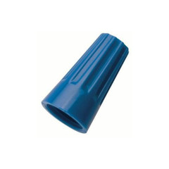 IDEAL 30-072, 22 to 14 AWG, Blue, Twist-On, Wire Connector , 10pcs