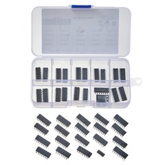 40 PCS 20 Types CDXX Series CMOS Logic IC Assortment Kit for Electronics