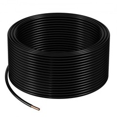 12 AWG Solid THHN Wire, 100% OFC Copper Electrical Building Wire with Nylon Jack