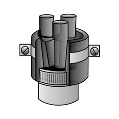 O-Z Gedney DR-1502-1, 1-1/2″ Conduit, 4-Conductor, 2-Piece, Cable Support, 1pc