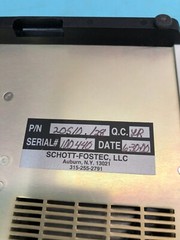 Schott-Fostec 20510./28 Fiber Optic Light Source, Illuminator, Optem, 151812