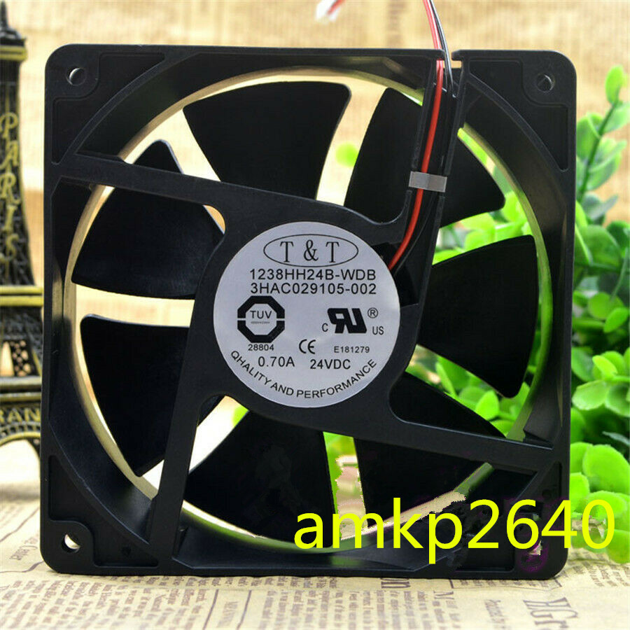 for 1238HH24B-WDB 0.70A robot controller cooling fan 3HAC029105-002/01 2pin amk