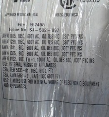 Southwire/Copperfield #18awg Solid Tinned Copper Lead Wire UL1015 Orange /100ft