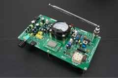 88~108MHz Digital FM Module Stereo Radio Receiver Circuit Board DIY Kit w/Meter