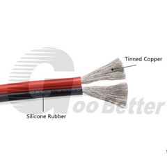 Flexible Soft Silicone Cable Wire Red & Black 8/10/12/14/16/18/20/22/24/26/30AWG