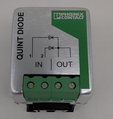 Phoenix Contact QUINT-DIODE/48DC/40 Redundancy Module, In 48VDC 2X20A 1X40A