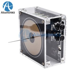 Bluetooth Music Tesla Coil AC110-240V 120W 10cm High Frequency Voltage Pulse