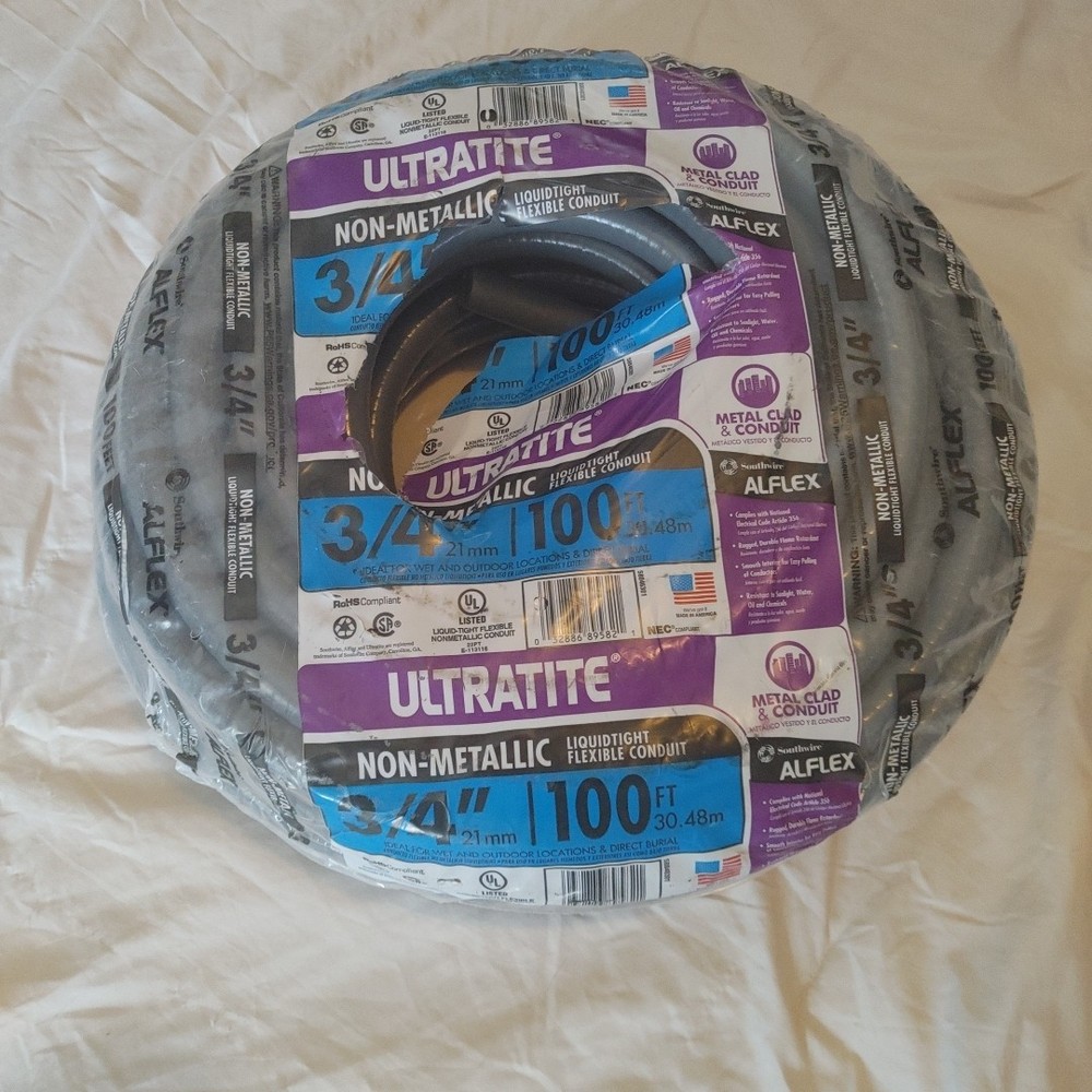 Southwire 3/4-in x 100-ft Non-metallic Liquid-tight Flexible Conduit Underground