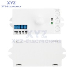 DC12-24V AC110-240V 5.8GHz Microwave Radar Sensor Body Motion HF Detector Switch