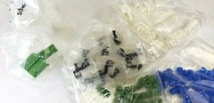 LOT OF CABLE SEALS DIFFERENT WIRE GROMMETS CONNECTORS SEALED