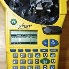 Brady IDXpert Handheld Label Maker w/ Case 7 Cartridges + Charger INCLUDED RS232