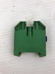 Weidmuller WPE 16 Green Yellow Terminal Block WPE16