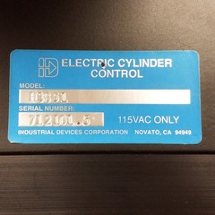 Industrial Devices H3851 Electric Cylinder Control – USED