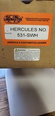 LINEMASTER HERCULES NO. 531-SWH NEW IN BOX