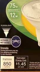 2 GE LED Flood Bulbs,Par30, Soft White, Long Neck, 1000 Lm, 12-Watt – 38446
