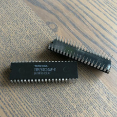 1PCS Z80 MPU 8-BIT MICROPROCESSOR IC TOSHIBA DIP-40 TMPZ84C00AP-8 Z84C00AP-8