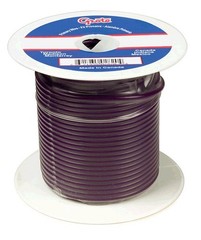Grote 87-7013 Primary Wire, 14 Ga, Purple, 100 Ft Spool