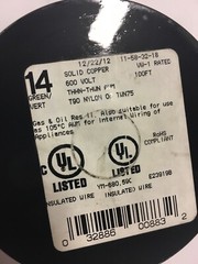 2 Southwire 14 awg Red Solid Copper Insulated Wire THHN THWN AWM 100 Feet 600 V
