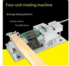 Multi-function Table Saw, Riveting Machine, Cutting Machine and Slotting Machine