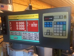 NEW BRIDGEPORT EZ-TRAK CONSOLE BOX with 15” Monitor/screen. Core Required