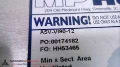 MP HUSKY A5V-VI90-12 VERTICAL SEPARATOR, ALUMINUM, SEE DESC #232147
