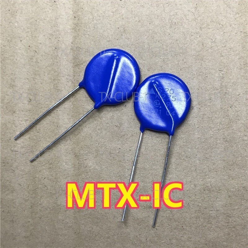 MTX-IC 10X S20K275 S20 K275 Epcos MOV 275Vac 350Vdc 630pF Metal Oxide Varistor