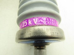 GE Tranquell Arrestor Rating 15kV MCV 12.70KV